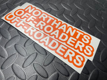 Load image into Gallery viewer, NORTHANTS OFF ROADERS VINYL