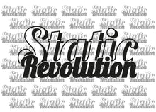 Load image into Gallery viewer, STATIC REVOLUTION STICKER