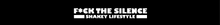 Load image into Gallery viewer, SHAKEY LIEFSTYLE F*CK THE SILENCE SUNSTRIP