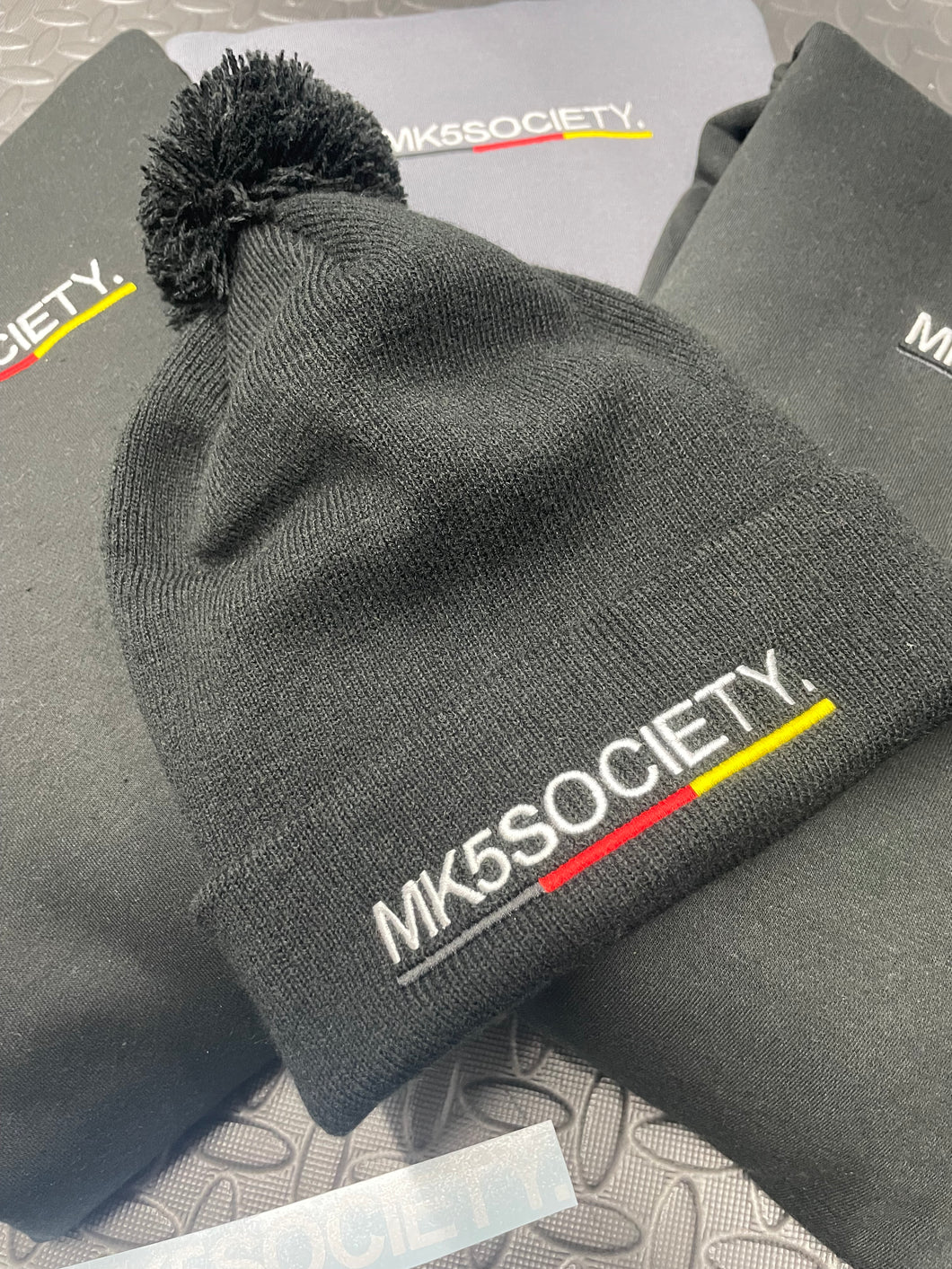 MK5 SOCIETY EMBROIDERED BEANIE