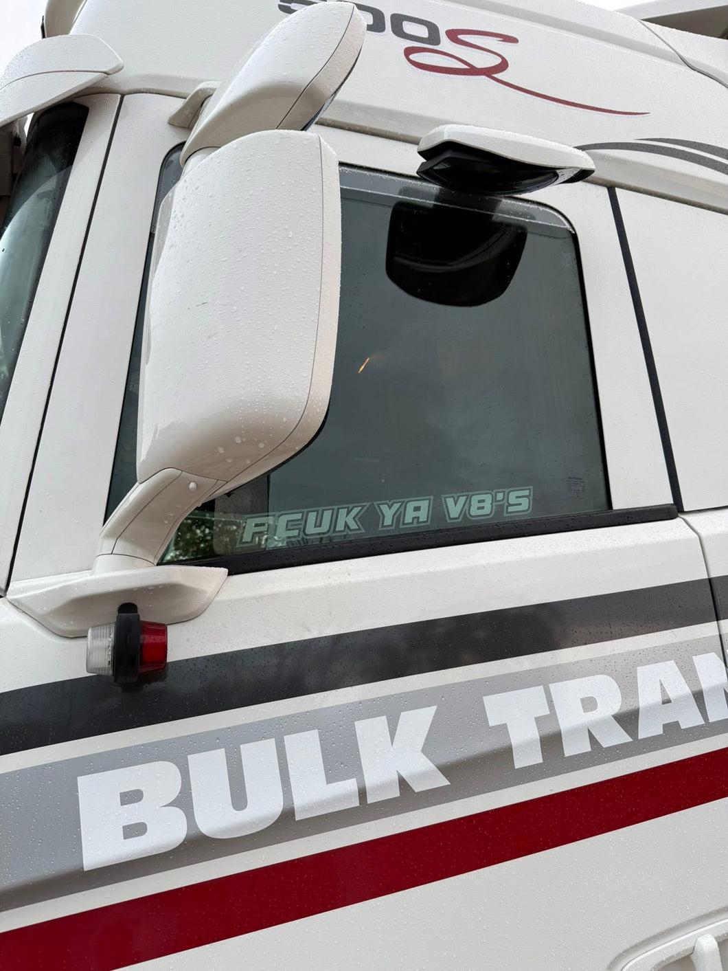 F*CK YA V8S VINYL STICKER