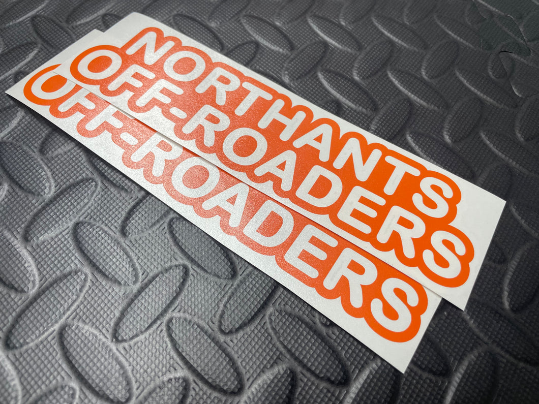 NORTHANTS OFF ROADERS VINYL
