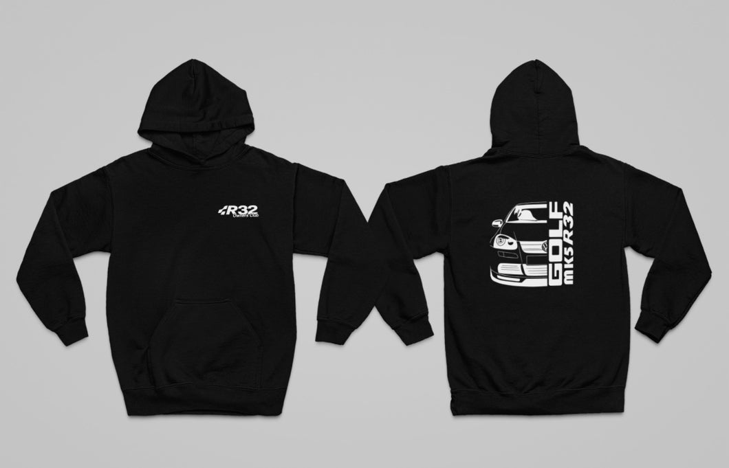 R32UK OWNERS CLUB MK5 PRINTED HOODY
