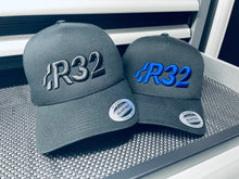 Load image into Gallery viewer, R32 3D EMBROIDERED BLACK CAP
