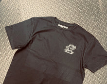 Load image into Gallery viewer, MORE ESPRESSO LESS DEPRESSO BLACK TEE
