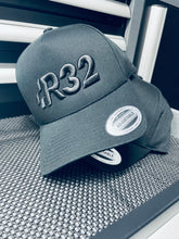 Load image into Gallery viewer, R32 3D EMBROIDERED BLACK CAP
