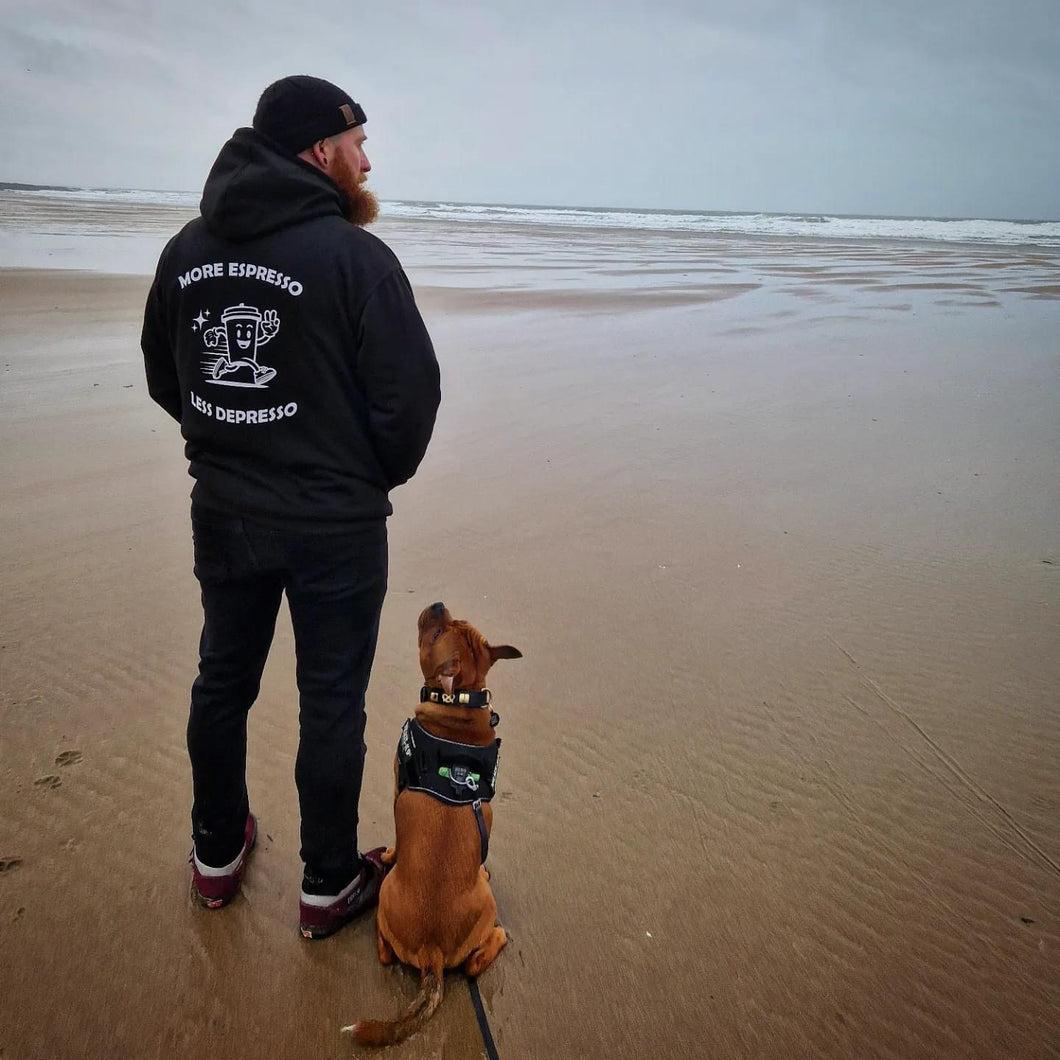 MORE ESPRESSO LESS DEPRESSO HOODY