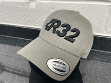 Load image into Gallery viewer, R32 3D EMBROIDERED GREY CAP
