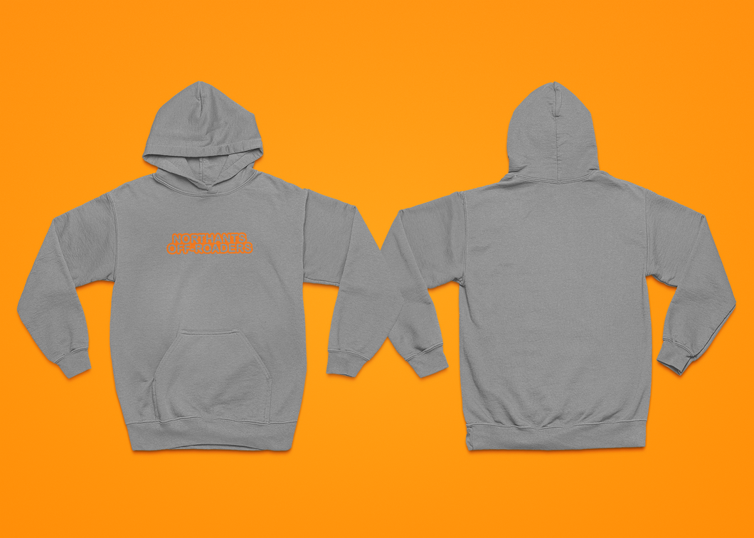 NORTHANTS OFF ROADERS STAPLE GREY HOODY FRONT ONLY