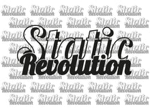 Load image into Gallery viewer, STATIC REVOLUTION STICKER
