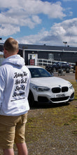 Load image into Gallery viewer, SHAKEY LIFESTYLE ASKING FOR HELP HOOD WHITE
