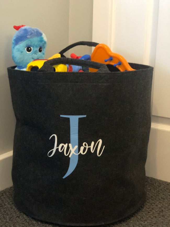 PERSONALISED XLARGE STORAGE BIN