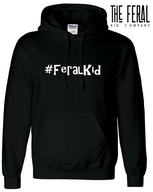 CHILDREN'S #FERALKID HOOD
