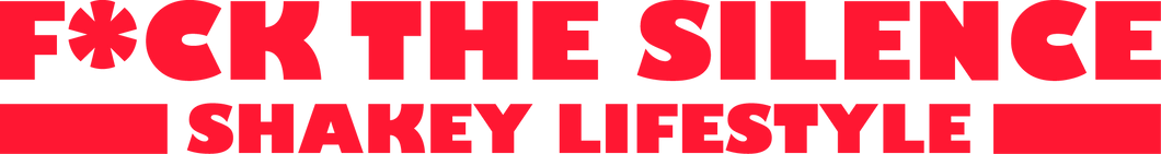 SHAKEY LIFESTYLE F*CK THE SILENCE MEDIUM STICKER