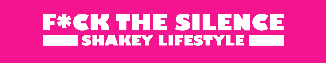 SHAKEY LIFESTYLE F*CK THE SILENCE SLAP STICKER