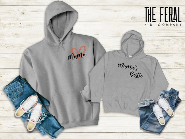 MINI & ME MAMA HOOD SET