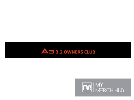 A3 3.2 OWNERS CLUB OVERLAY SUNSTRIP