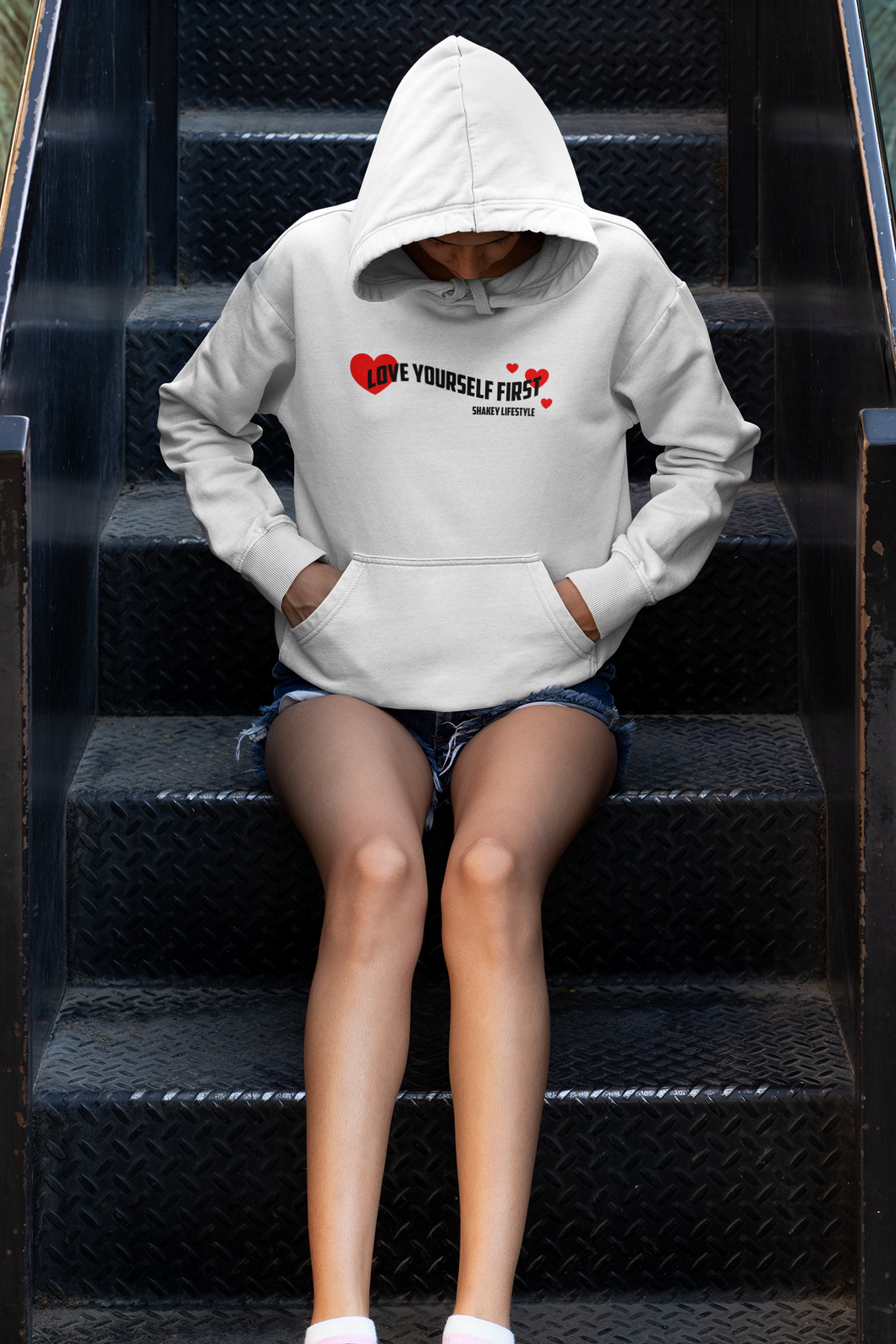 SHAKEY LIFESTYLE LOVE YOURSELF FIRST HOOD