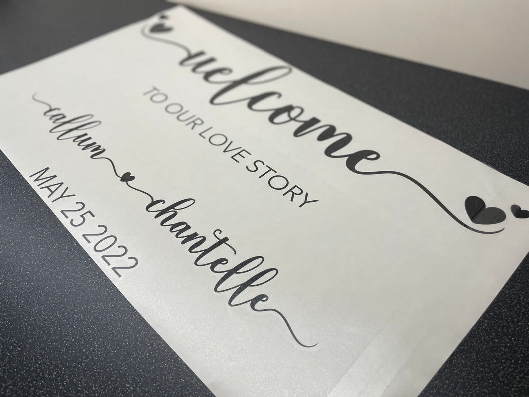 PERSONALISED WEDDING VINYL
