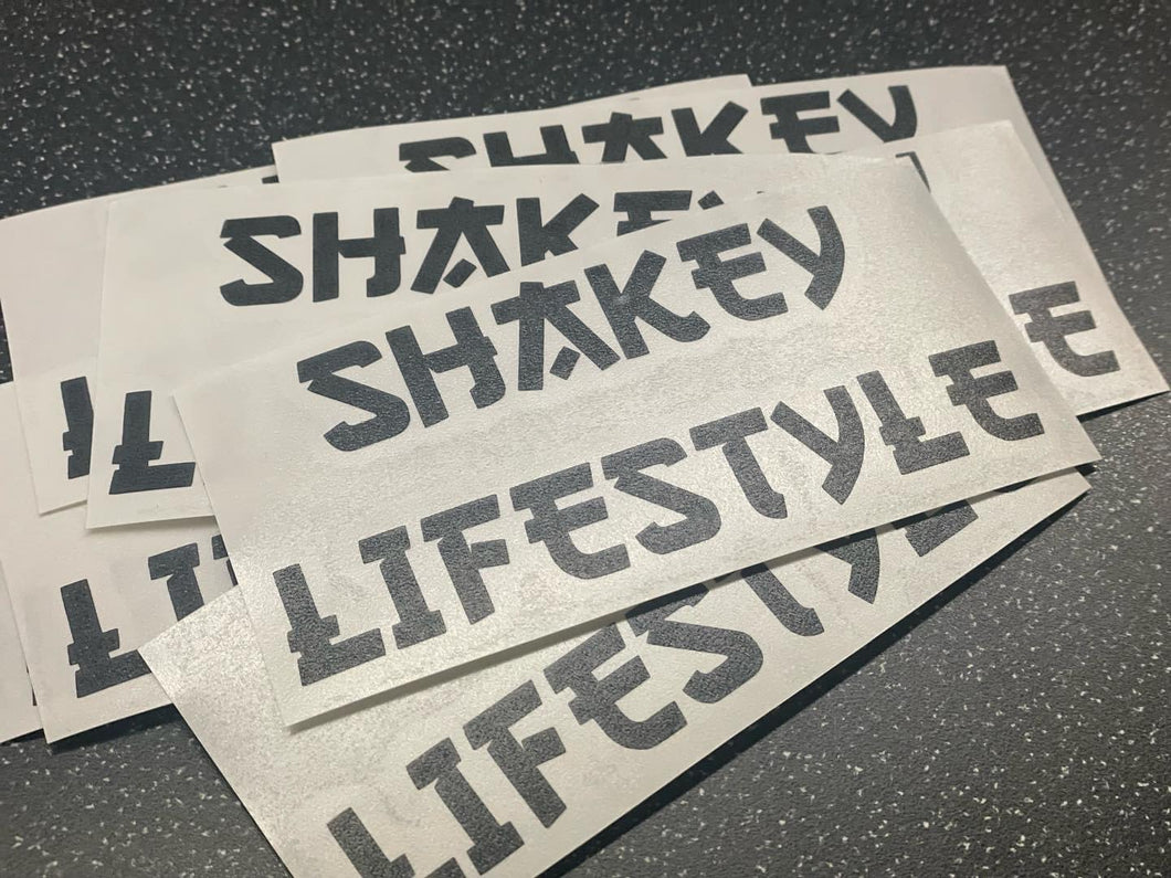 SHAKEY LIFESTYLE MEDIUM STICKER