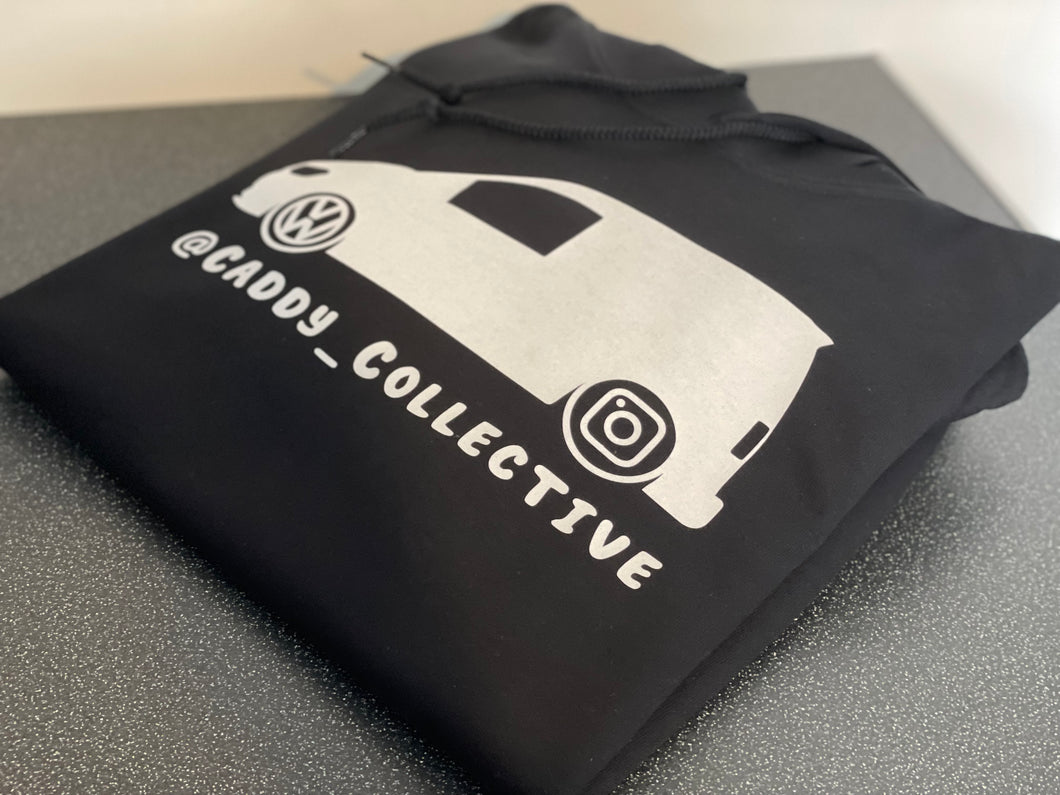 CADDY COLLECTIVE BLACK HOODY