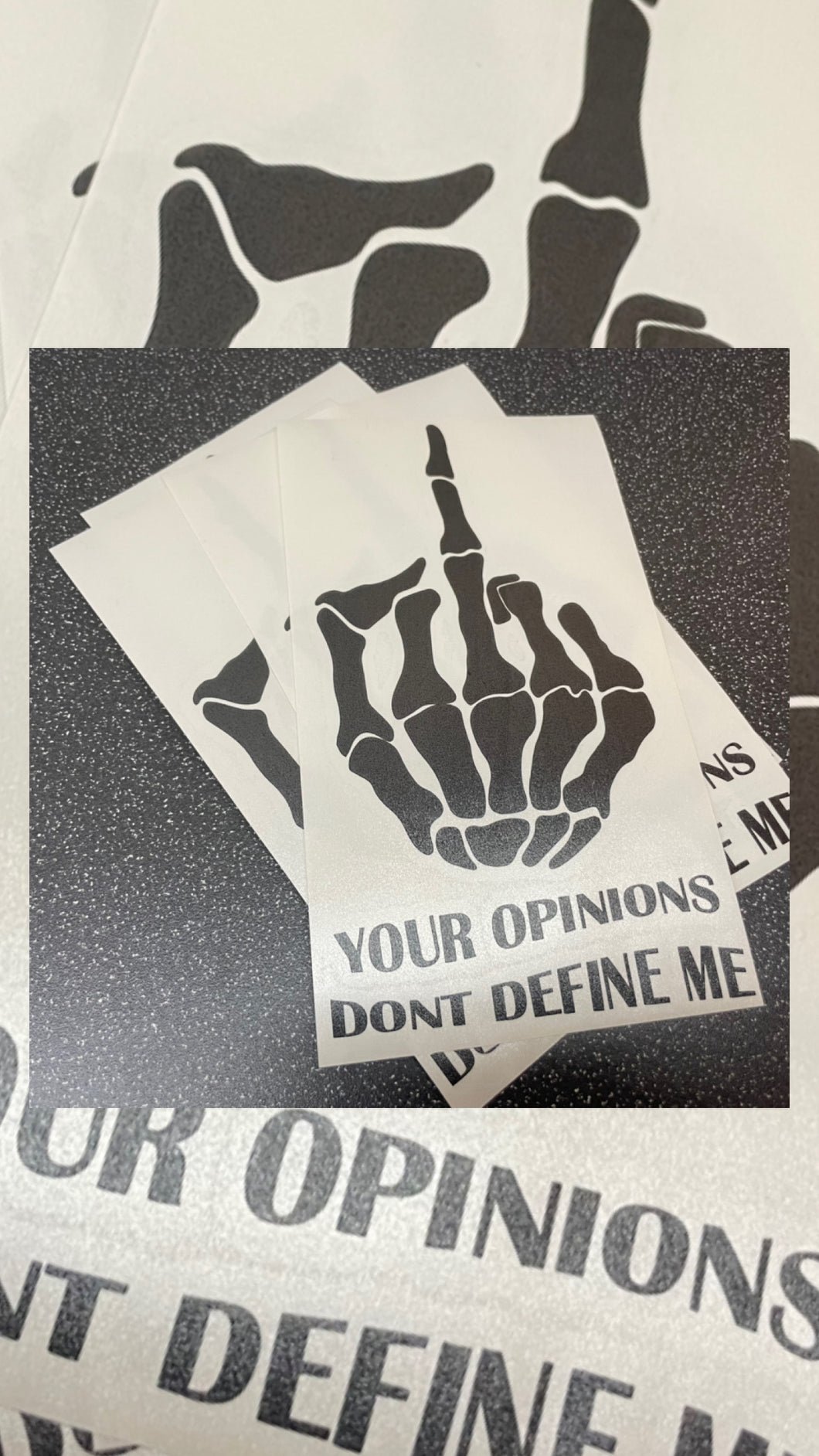 YOUR OPINIONS DONT DEFINE ME VINYL