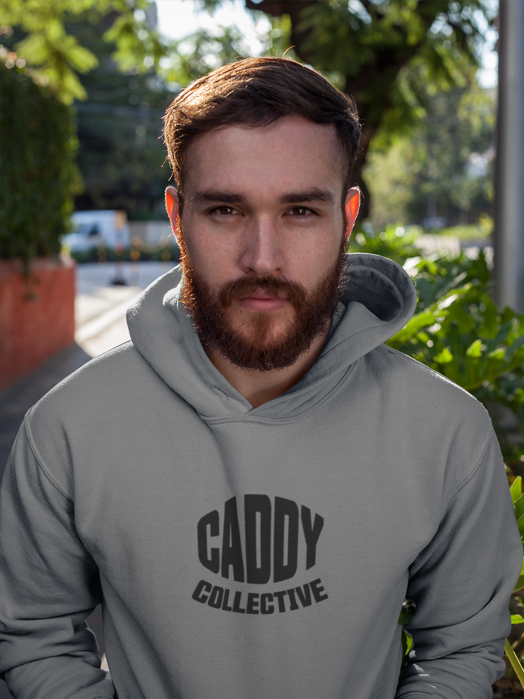 CADDY COLLECTIVE OVAL HOODY GREY