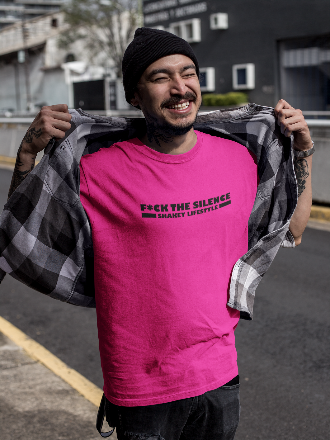 F*CK THE SILENCE TEE  VARIOUS COLOURS